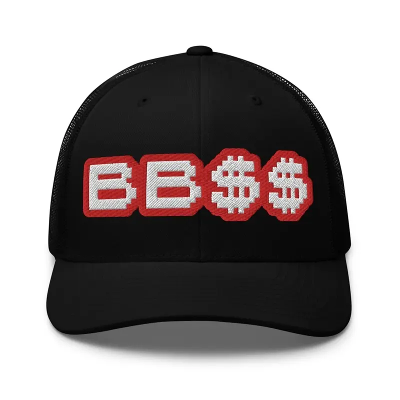 (BB$$) Big trucker hat