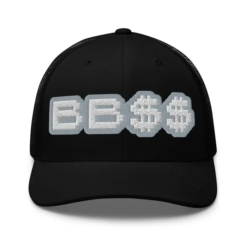 (BB$$) Blood Brother$$ big trucker cap